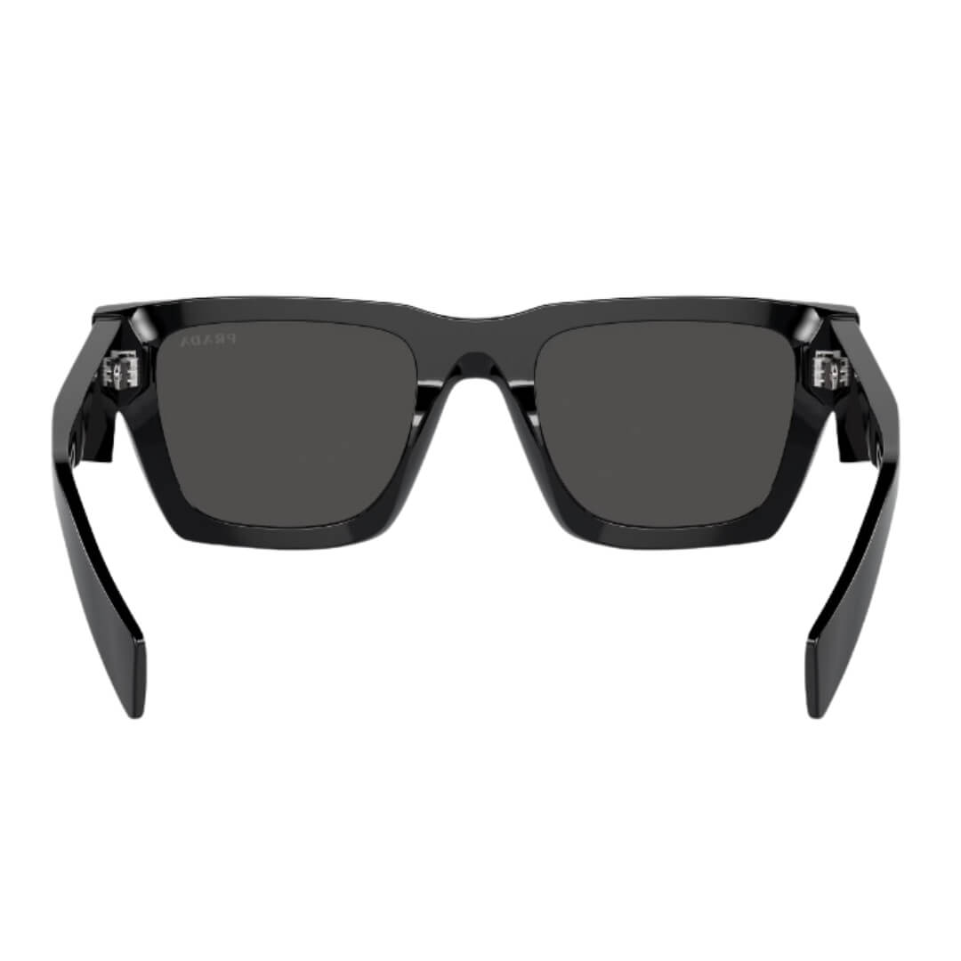 Prada PR A06S 16K08Z - Back Angle Highlighting Dark Grey Lenses
