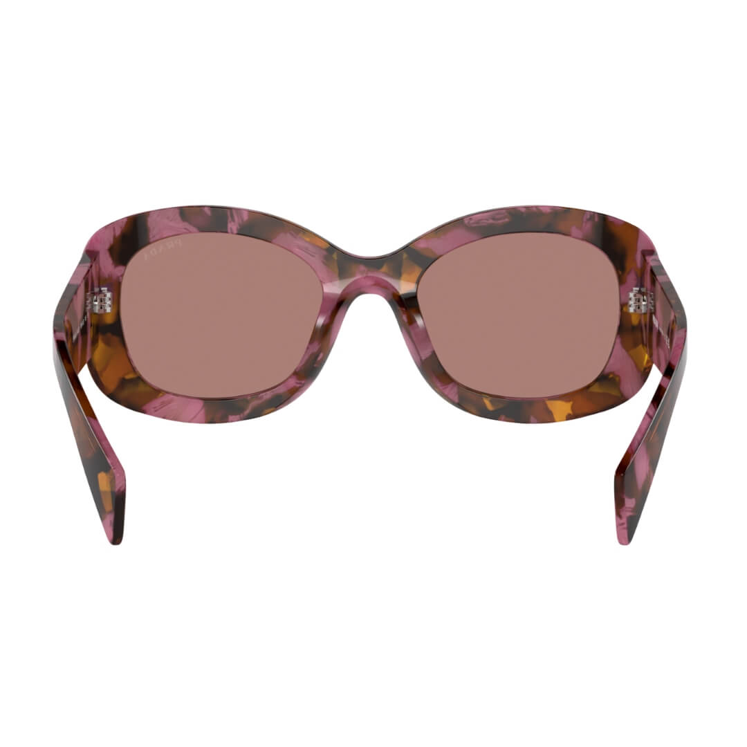 Prada PR A13S 18N10D - Back Angle Highlighting Light Brown Lenses
