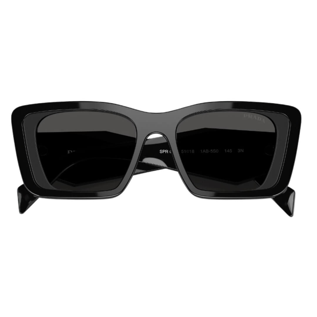 Prada PR 08YS 1AB5S0 Butterfly Shape Sunglasses - Top Angle in new Zealand and Australia.