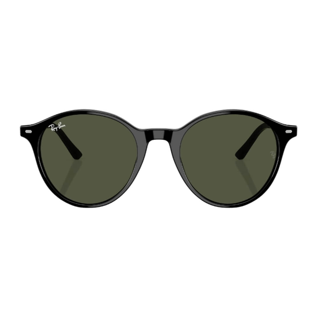 Ray-Ban Bernard RB2230 901/31 - Black Frame With Green Lens Front View
