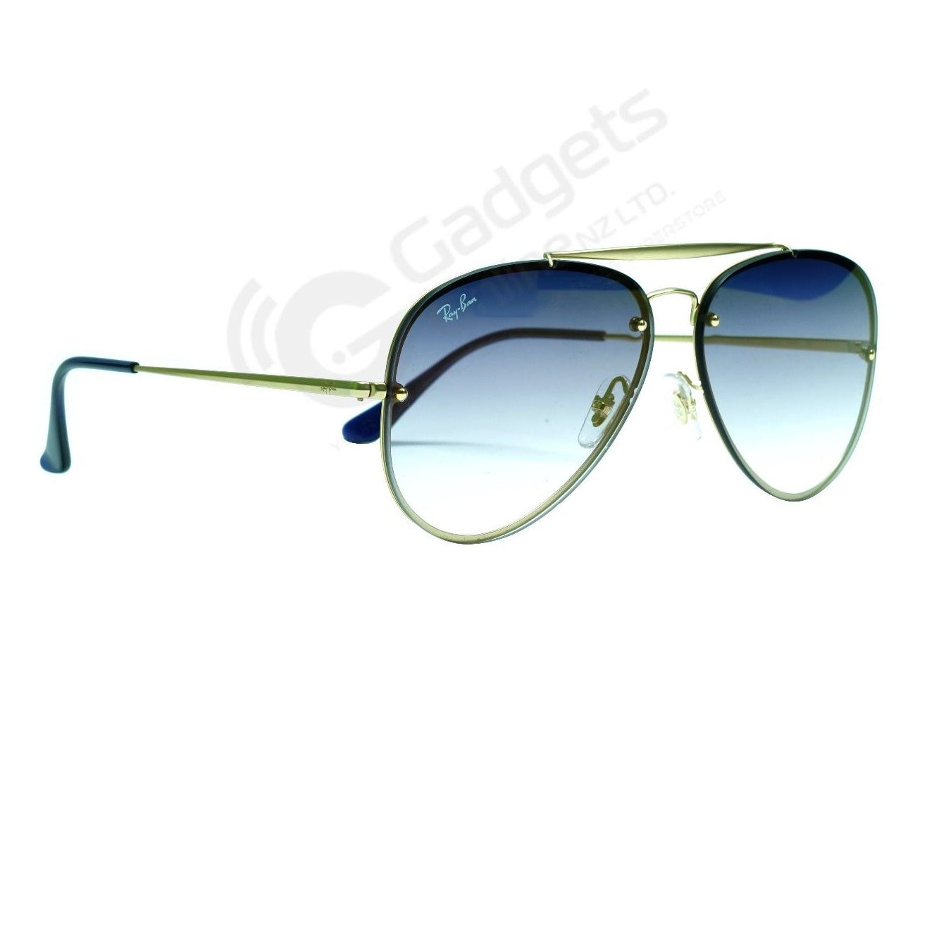 Ray ban blaze aviator hot sale gold