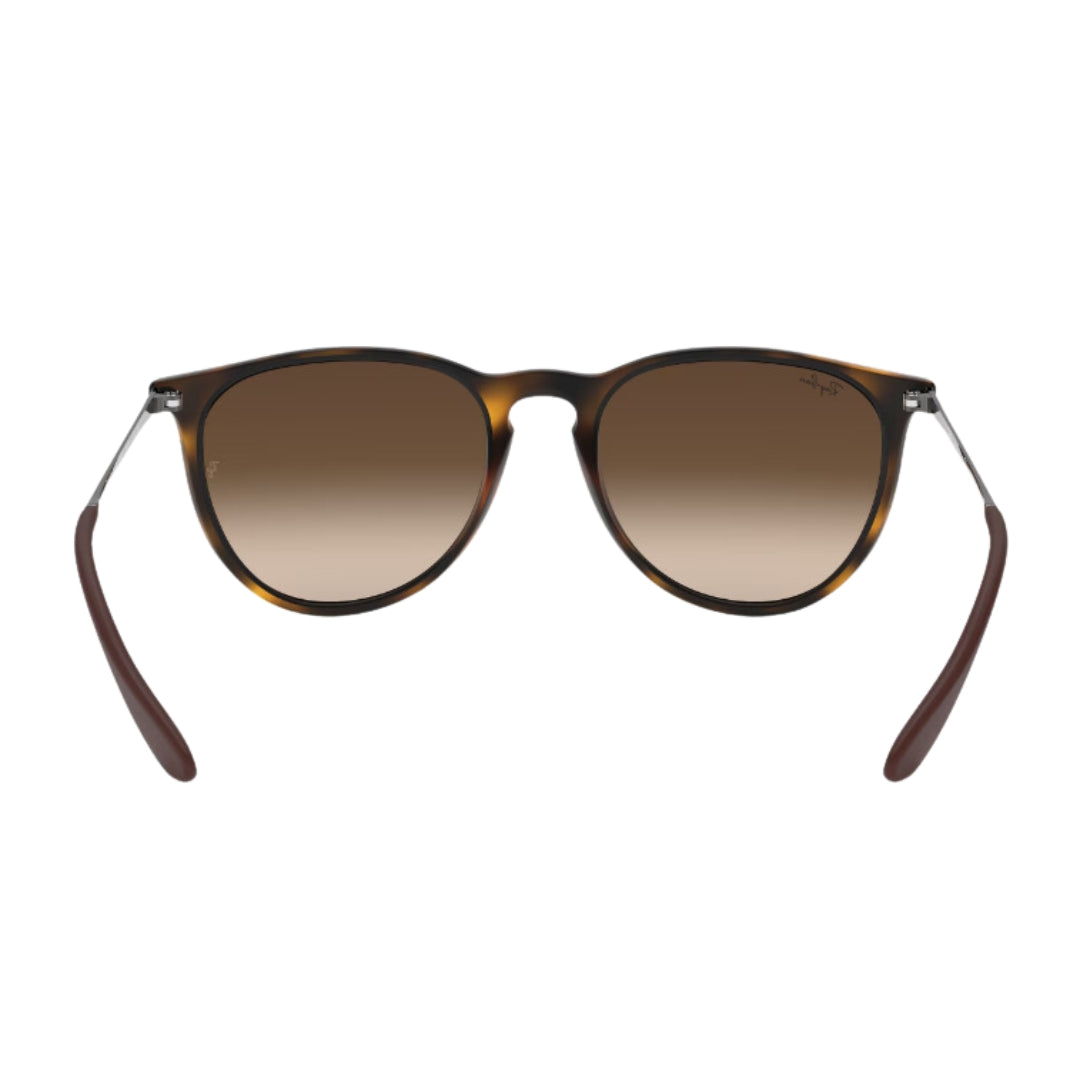 Ray-Ban Erika Classic RB4171 865/13 Tortoise - Brown Lenses Back Side View