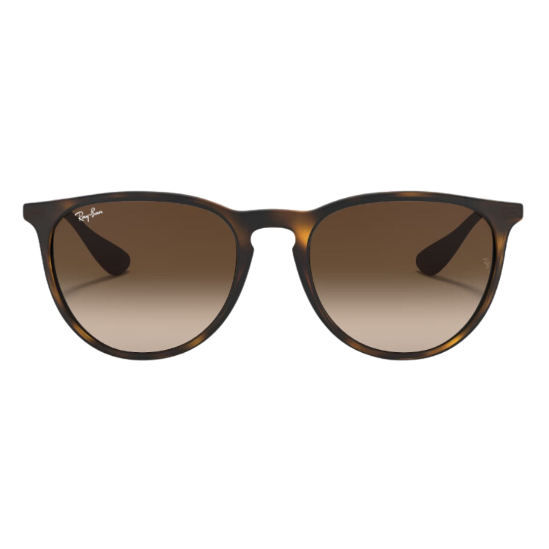 Ray-Ban Erika Classic RB4171 865/13 Tortoise - Brown Lenses Front Close Up View