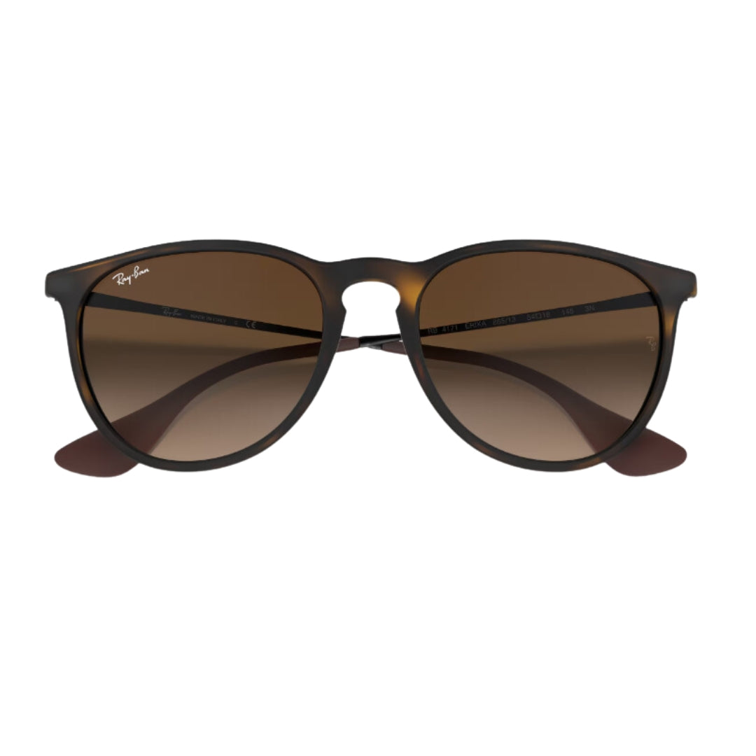 Ray-Ban Erika Classic RB4171 865/13 Tortoise - Brown Lenses Folding View