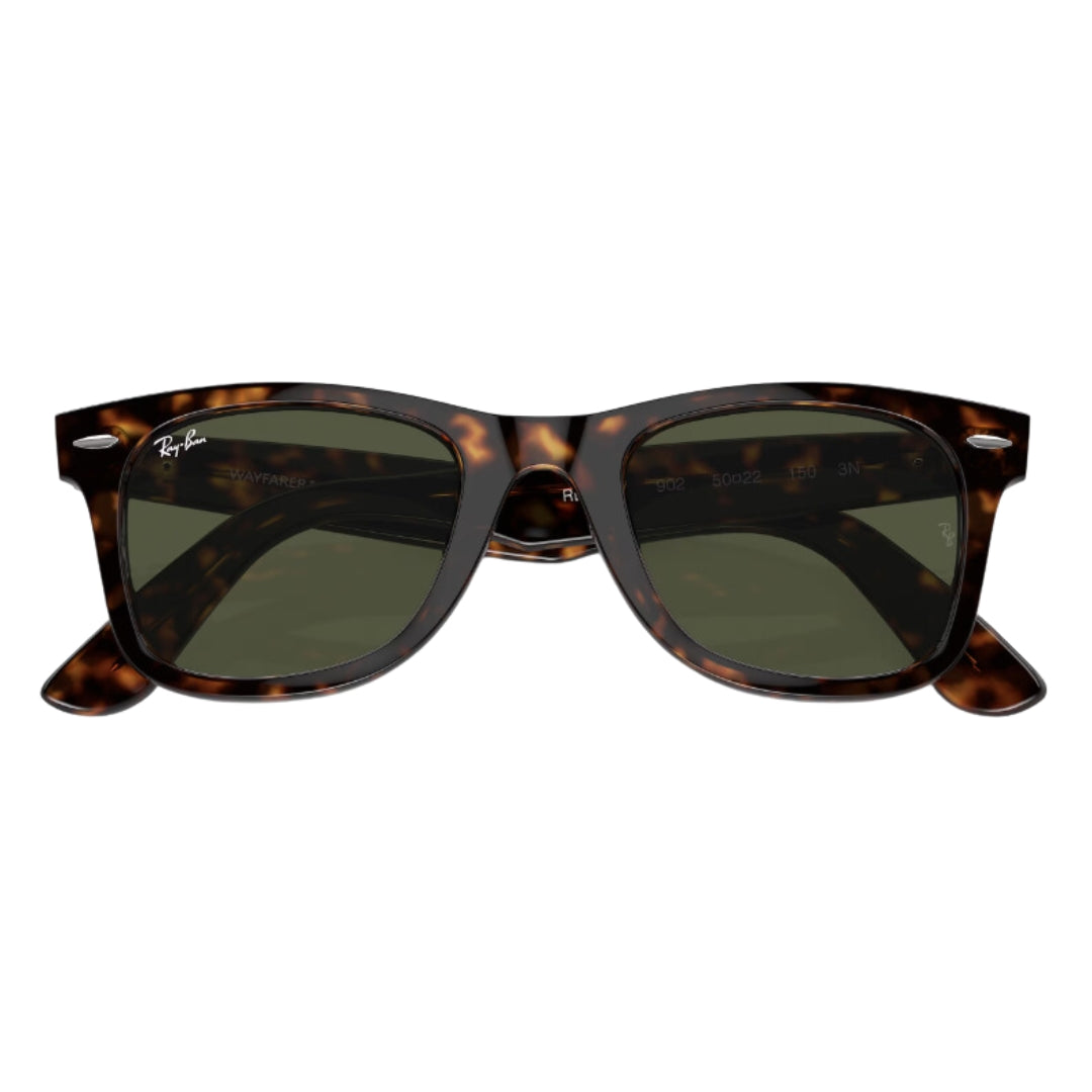 Ray-Ban Original Wayfarer Classic RB2140 902 Tortoise Unisex Sunglasses   Folding View