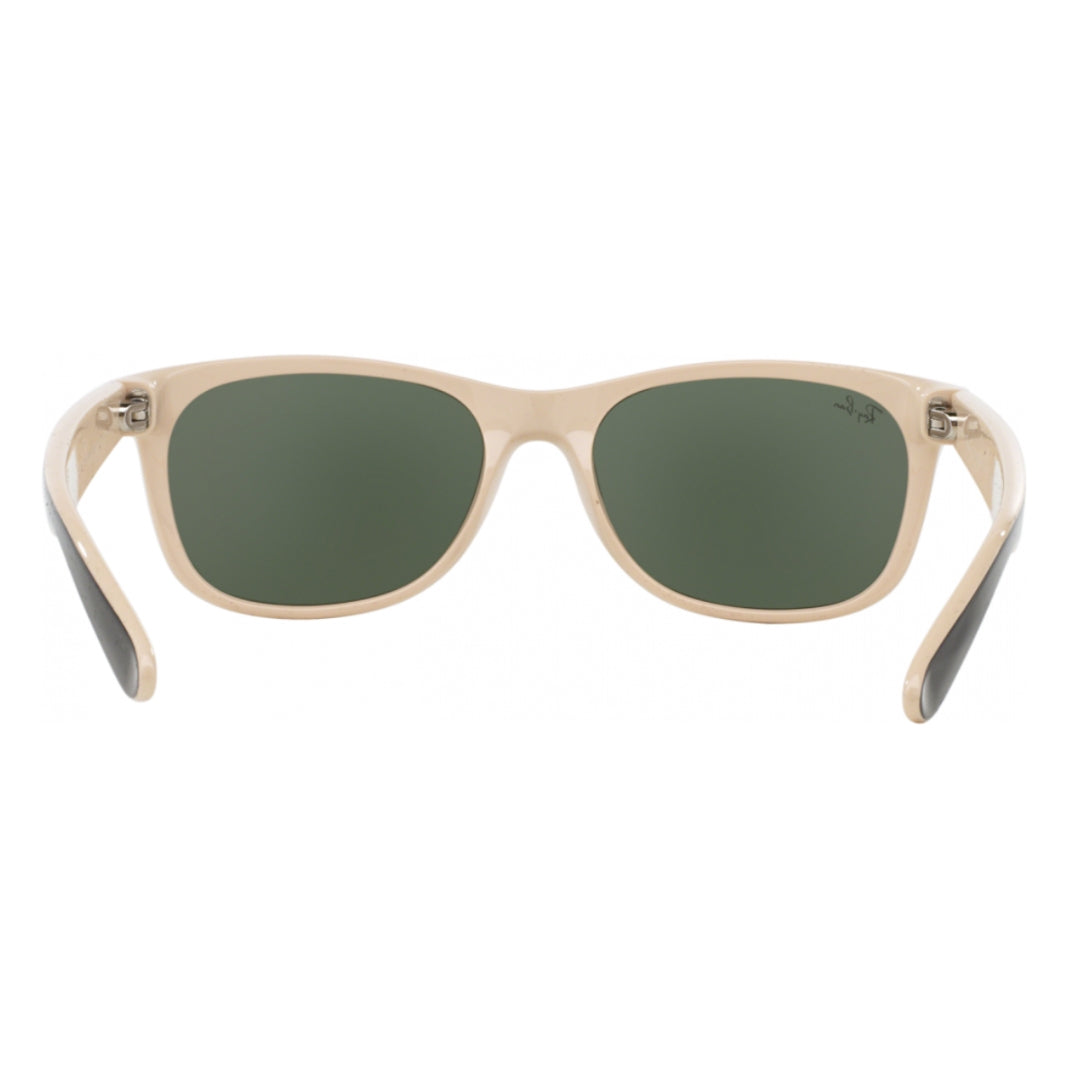 Ray-Ban RB2132 875 New Wayfarer Green Gradient Lens 55mm Men's Sunglasses Back Side VIew