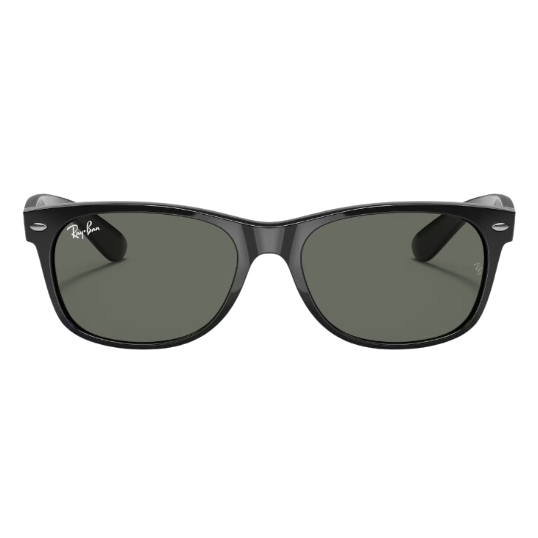 Ray-Ban RB2132 New Wayfarer Classic 901 Sunglasses Close Up View