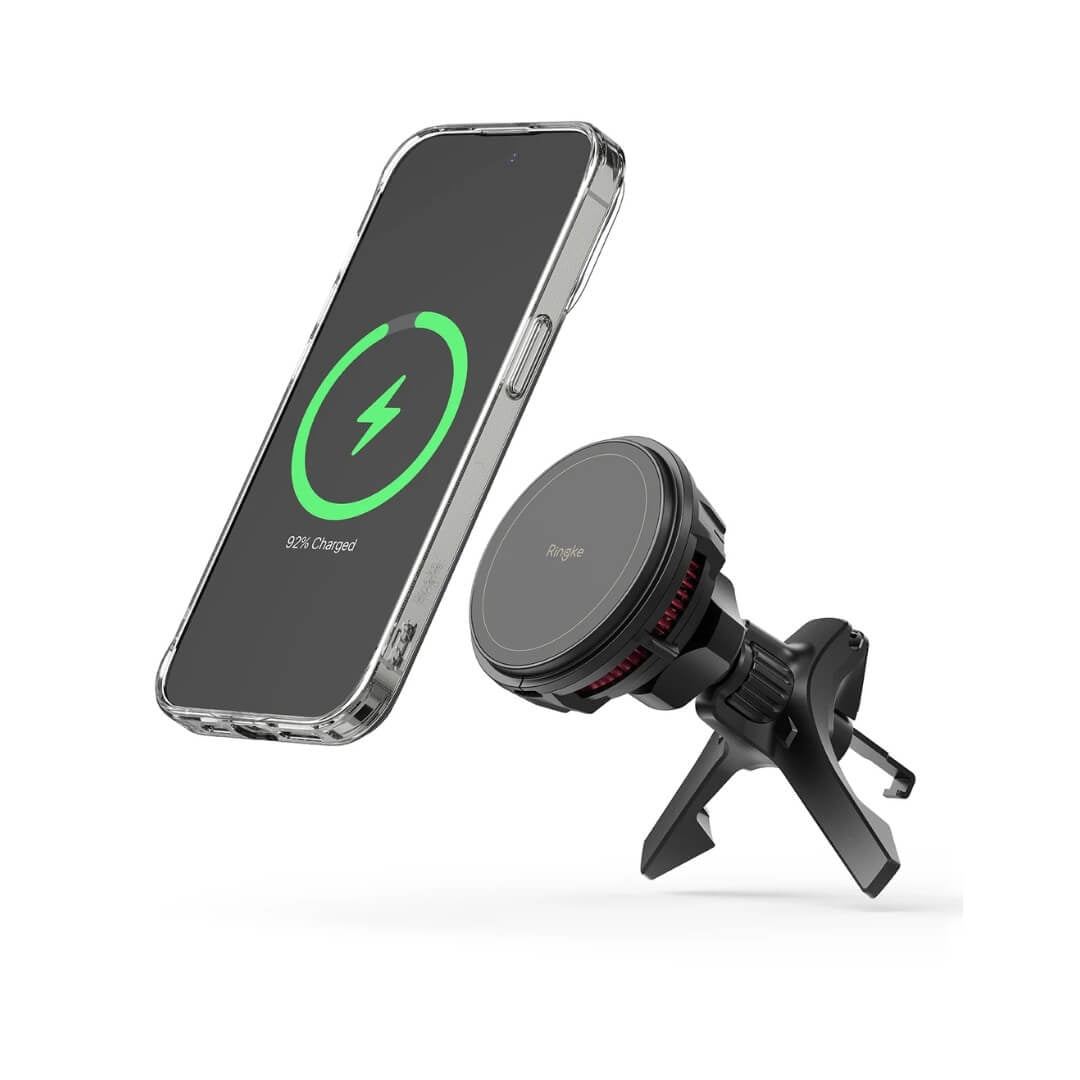 Ringke Peltier Magnetic Car Charger Mount Black