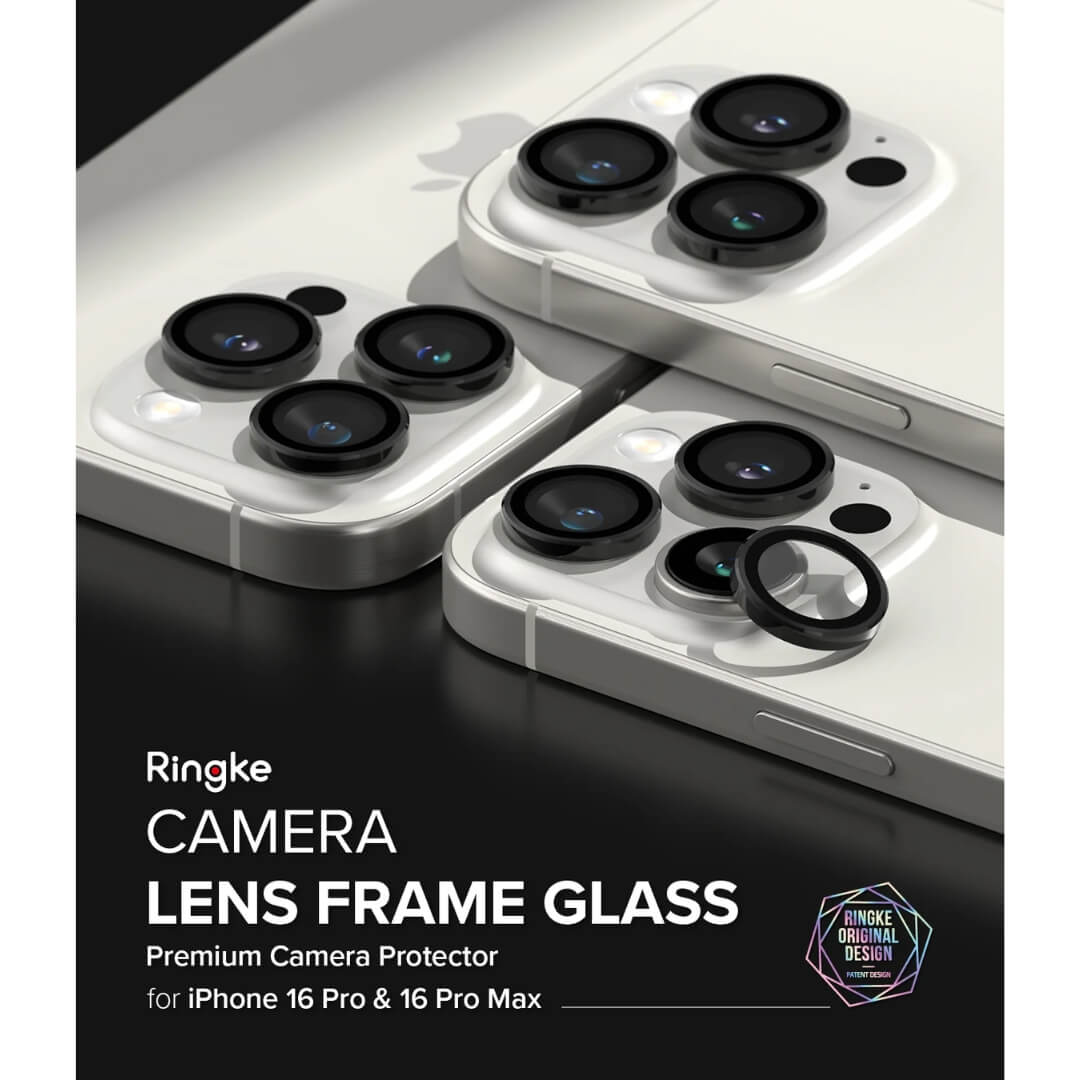 iPhone 16 Pro Max / 16 Pro Camera Lens Frame Glass