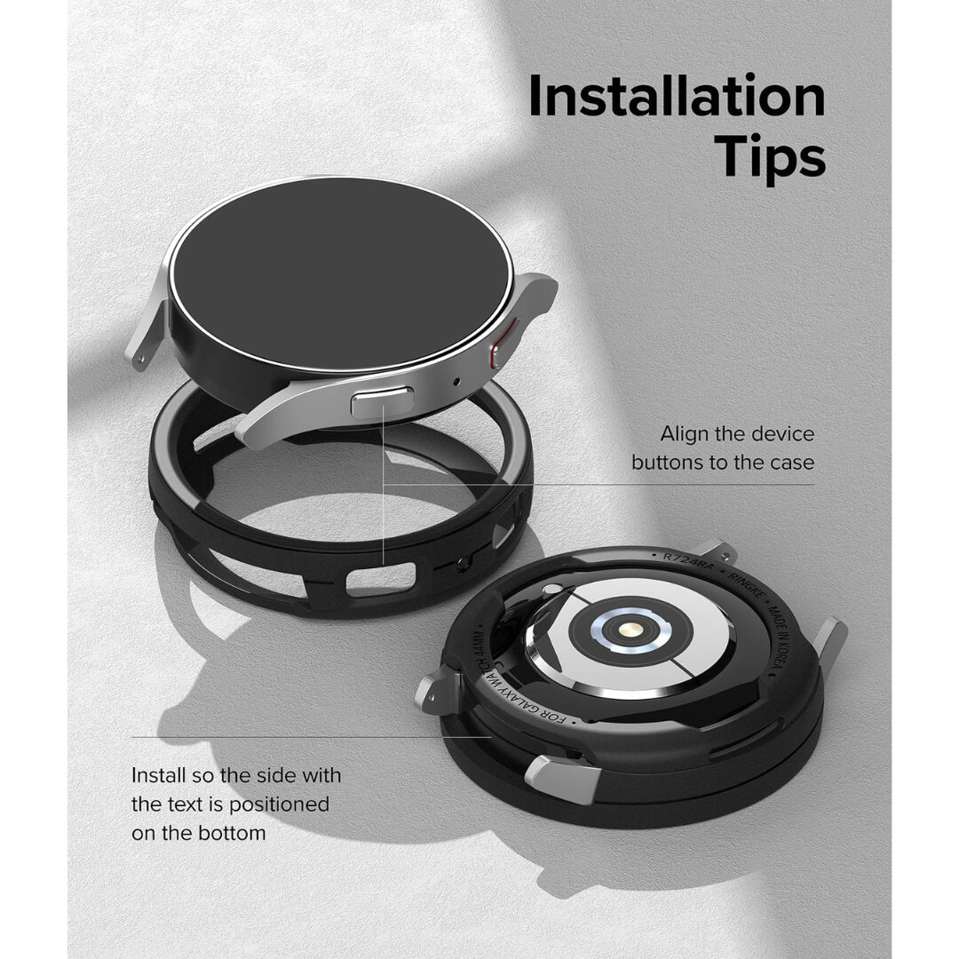 Installation tips to install the Galaxy Watch 6 40mm Case