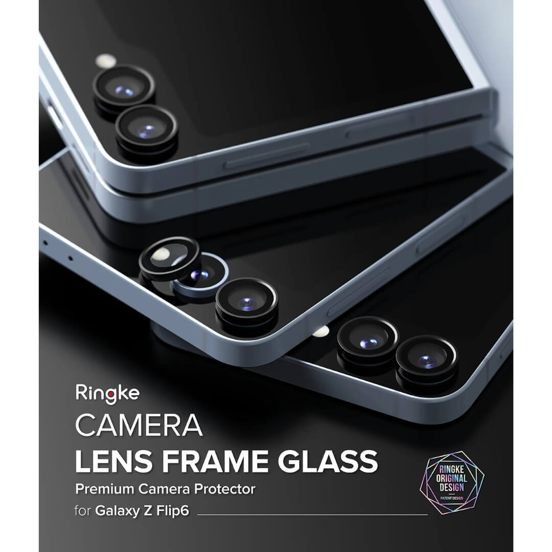 Samsung Galaxy Z Flip 6 Camera Lens Frame Glass 2 pack