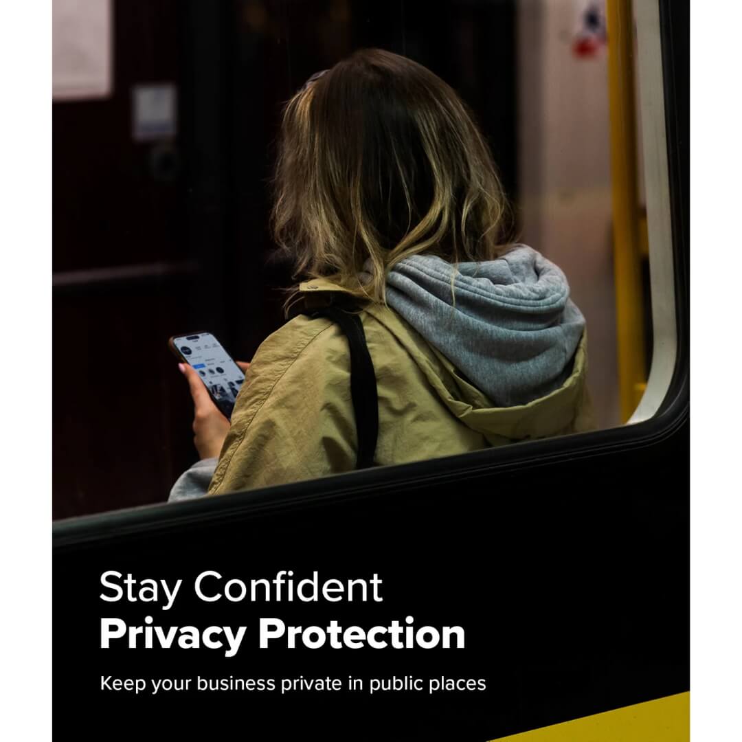 Stay Confident with Privacy Protection: Keep Your Business Private in Public Places