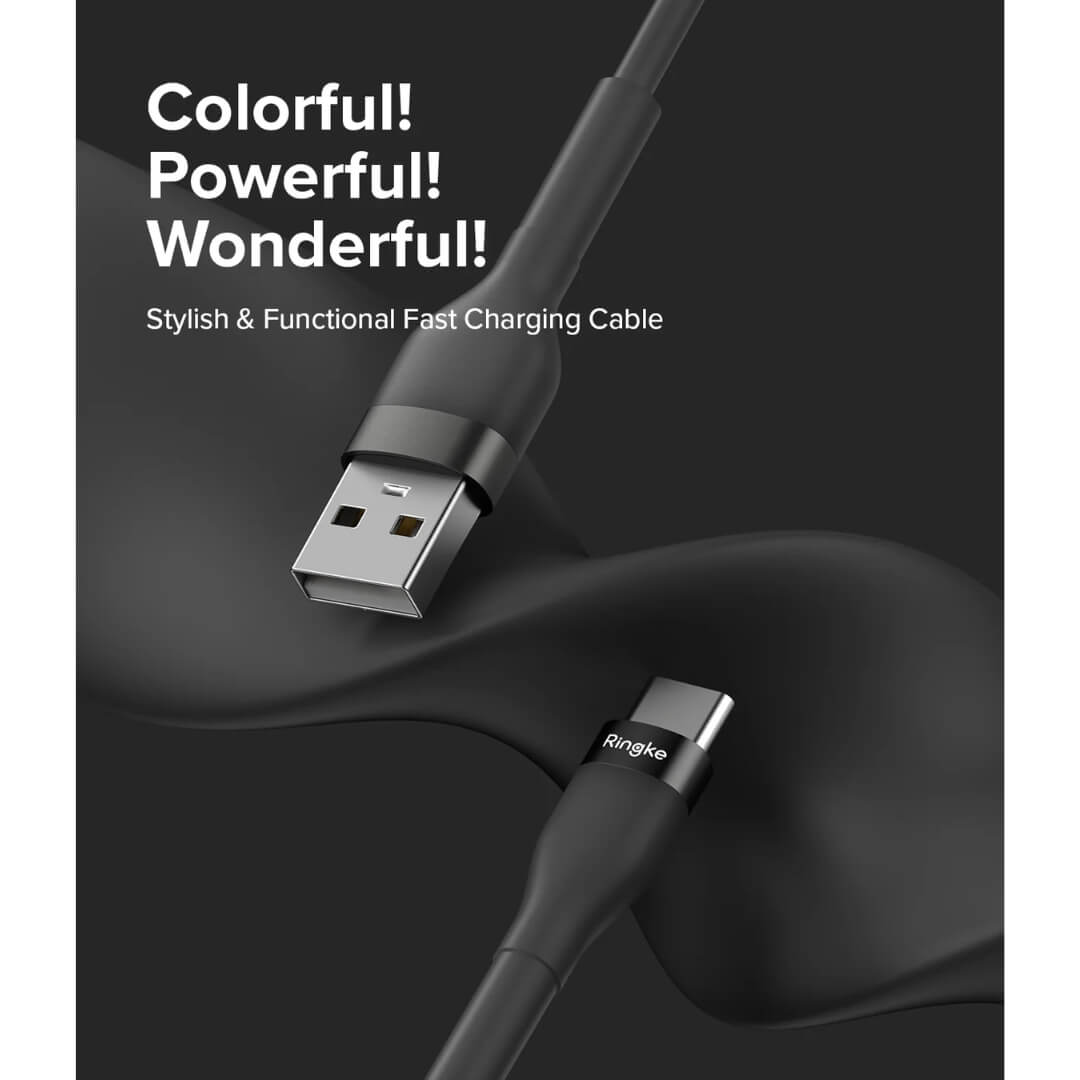 Stylish and functional fast charging cable by RIngke