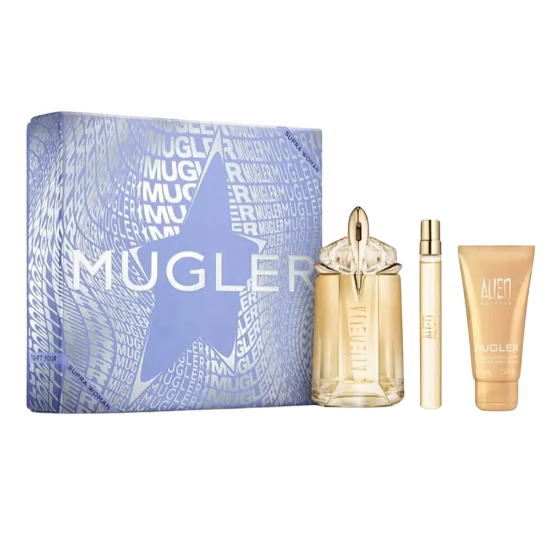 Thierry Mugler Alien Goddess EDP 60ml 3 Piece Gift Set for Women