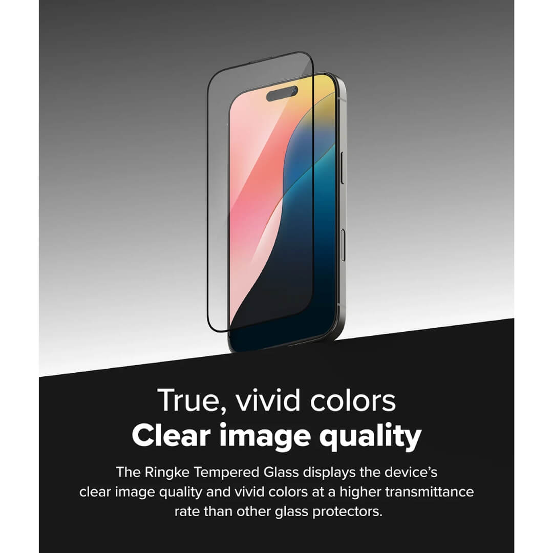 Enjoy vivid colors and crystal-clear image quality with Ringke tempered glass.