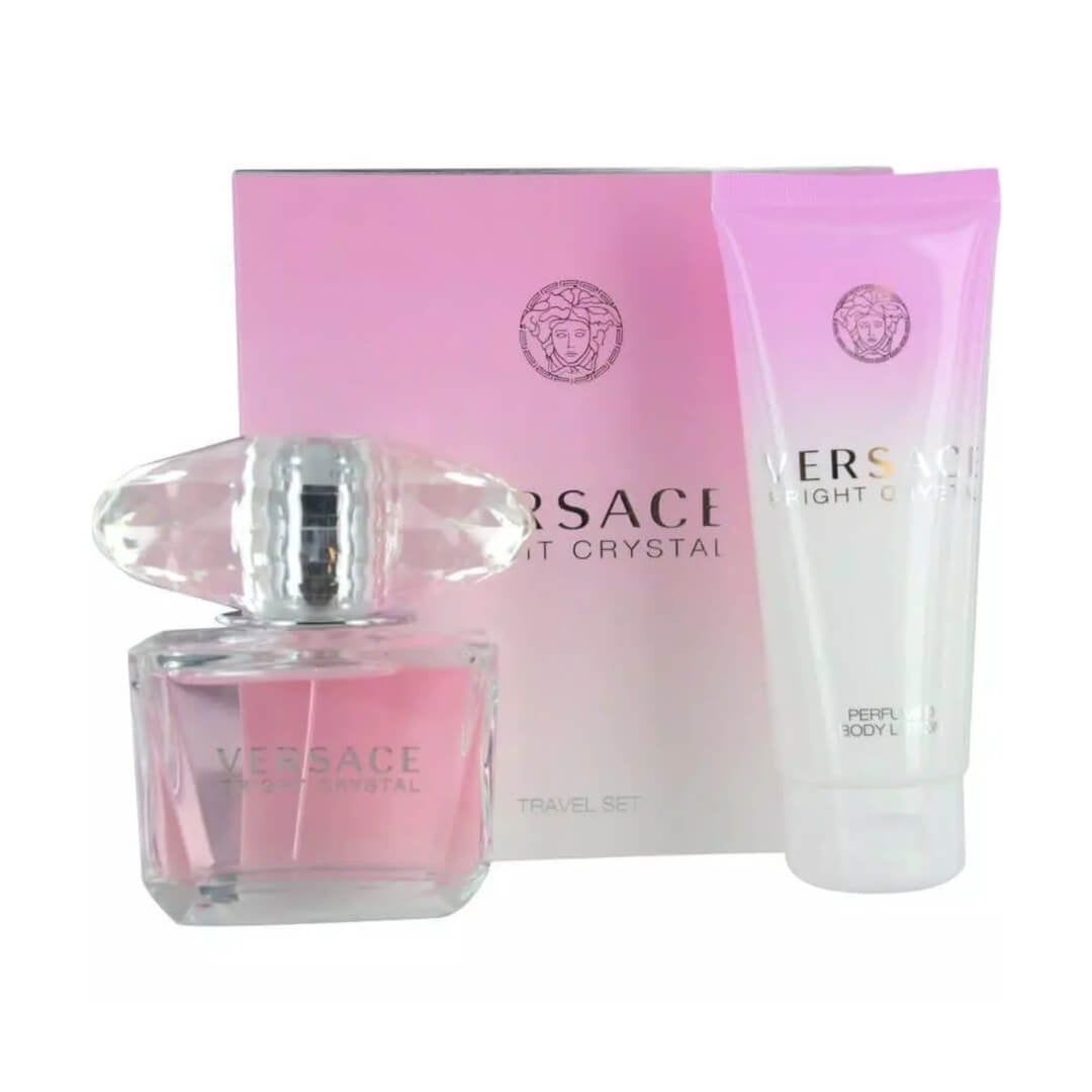 Versace Bright Crystal EDT 90ml 2 Piece Gift Set for Women – Buy Online at Gadgets Online NZ