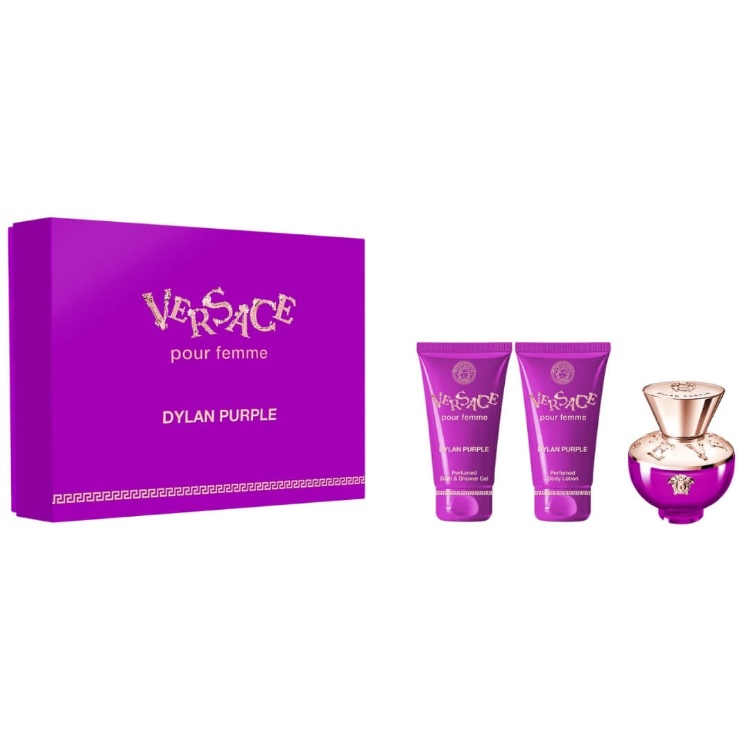 Versace Dylan Purple EDP 50ml 3 Piece Gift Set for Women – Gadgets Online NZ