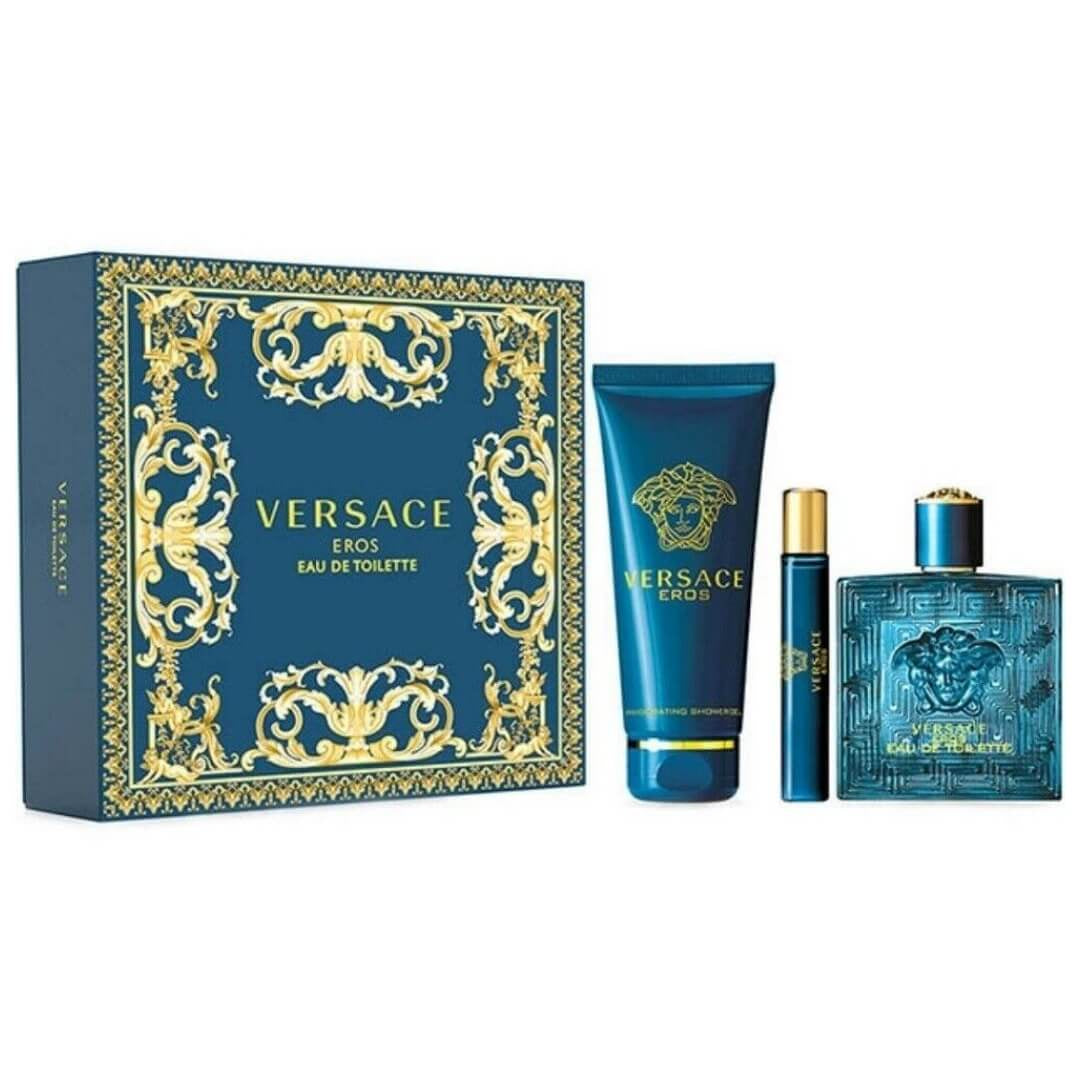 Versace Eros EDT 100ml 3 Piece Gift Set for Men – Gadgets Online NZ