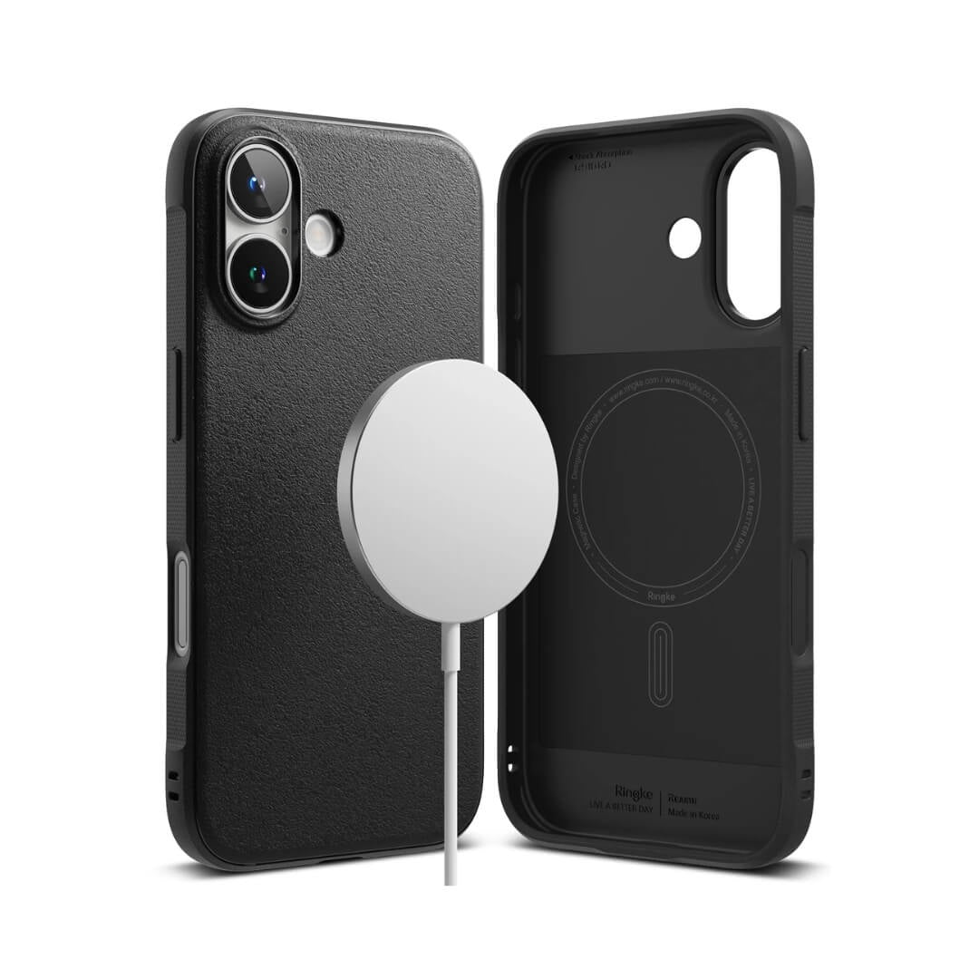 iPhone 16 Plus Case Onyx Magnetic Black by Ringke