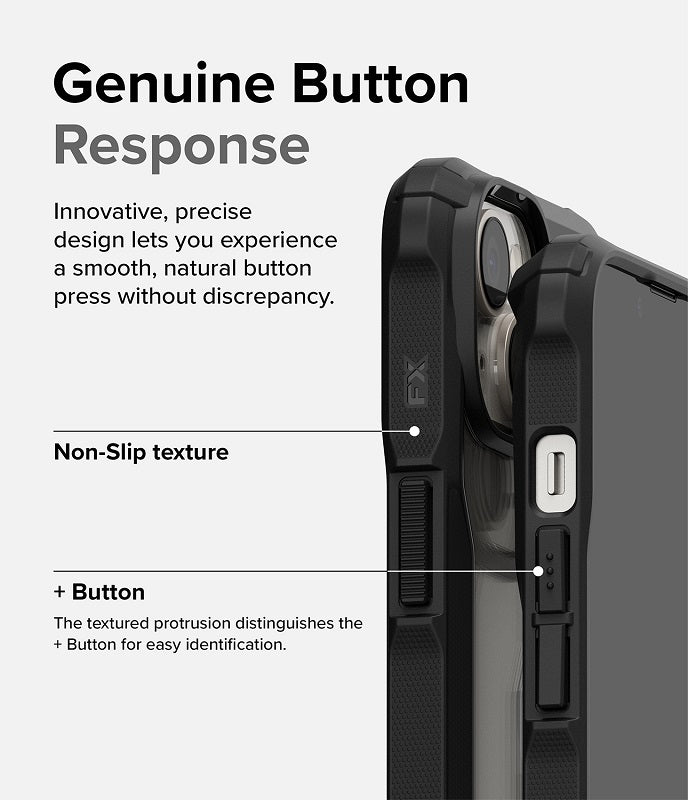 Delivers genuine button response and features a non-slip texture for added grip