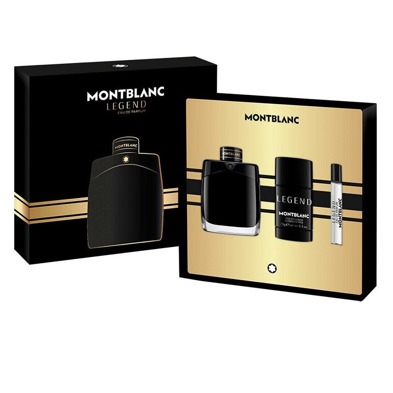 Mont Blanc Legend EDP 100ml 3Pc Gift Set Men