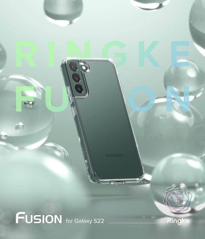 Samsung Galaxy S22 Fusion Clear Case By Ringke