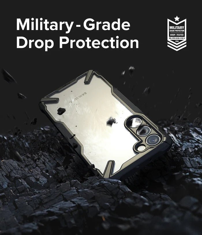 Benefit from military-grade drop protection with our case, providing robust defense against accidental drops and impacts for your device.